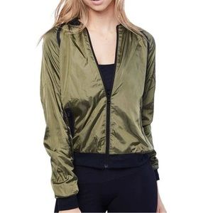Onzie Yoga Green Bomber Jacket S/M